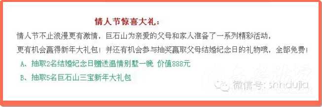 浪漫情人节献礼父母亲